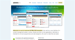Desktop Screenshot of adminizio.com